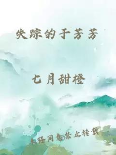 失踪的于芳芳