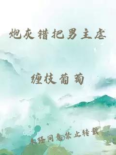 炮灰错把男主虐